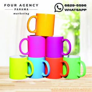 Taza Sublimable Neón