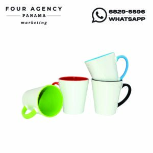 Taza Sublimable Interior y Asa de Color