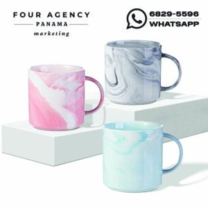 Taza 11 oz Diseño Mármol Sublimable