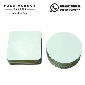 Portavasos Sublimable de Corcho (cuadrado y redondo)