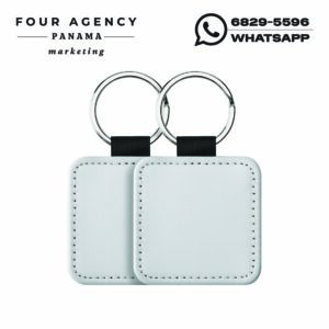 Llavero sublimable de cuero sintético