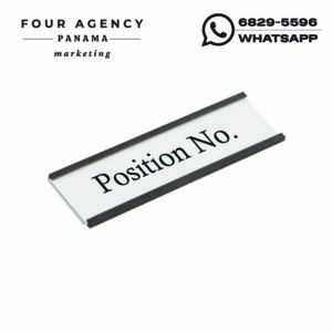 Placa de Escritorio Personalizable