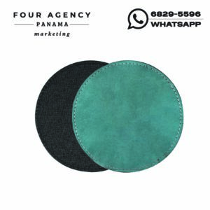 Portavasos de Cuero Sintético