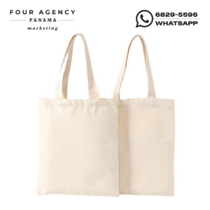 Bolsa Canvas Personalizada con Asas Largas en Panamá